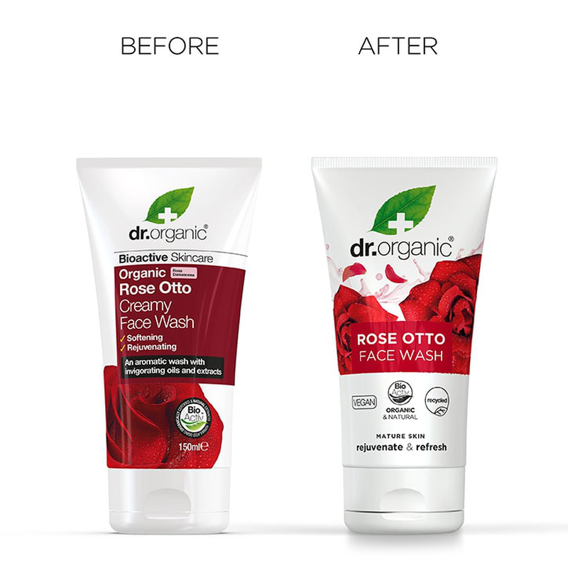 Dr organic aloe vera soothing face wash 150ml-null