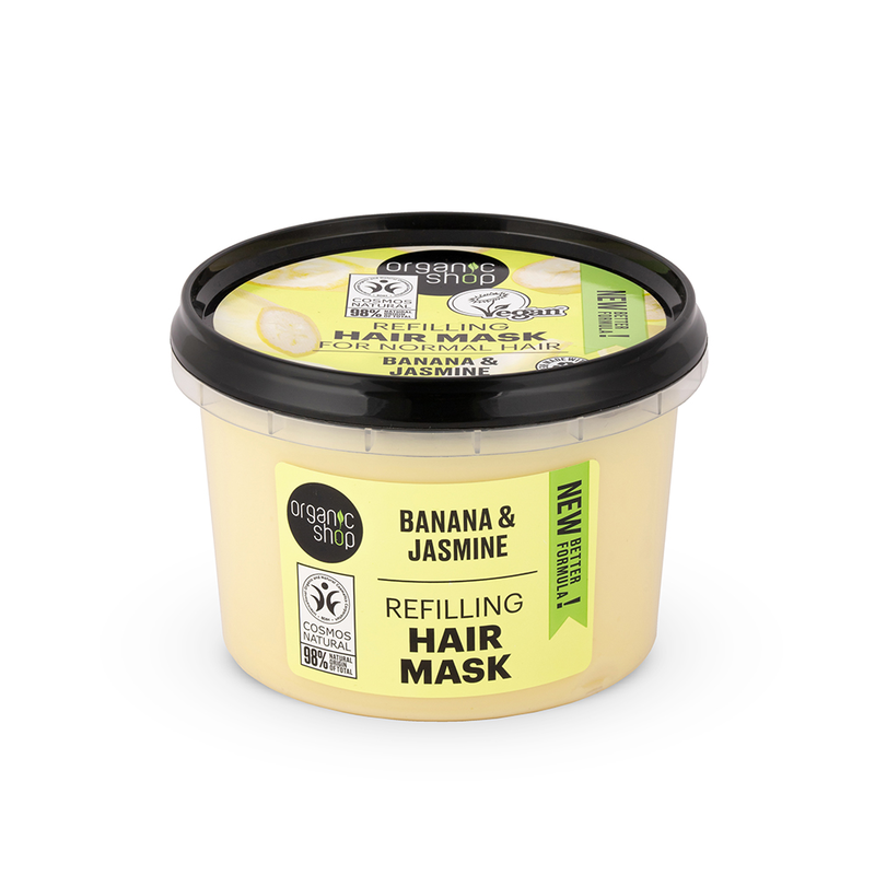 Hair mask banana & jasmine refilling, , medium-null