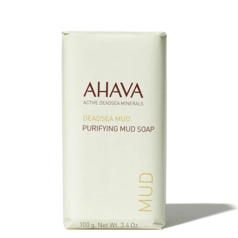 Ahava dead sea mud purifying mud soap 100gr image number null