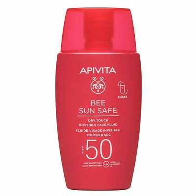 Apivita bee sun safe dry touch invisible face fluid SPF50+ x 50ml