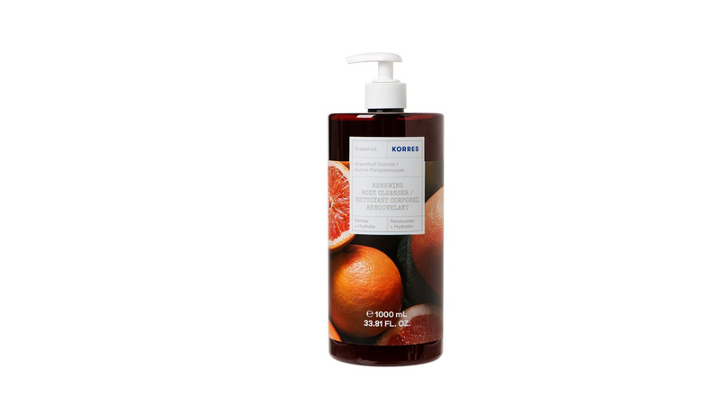 Korres renewing body cleanser grapefruit sunrise, 1000ml-null