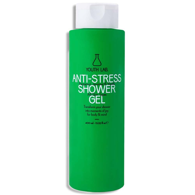 Youth lab anti stress shower gel bergamot jasmine & vanilla x 400ml, , medium