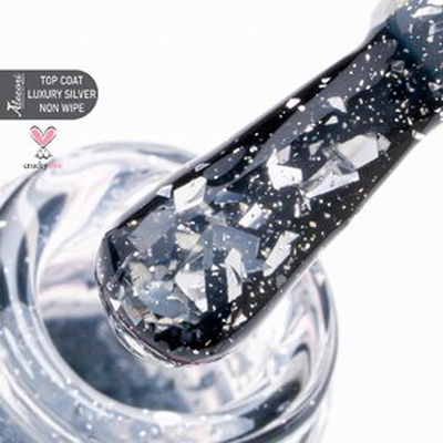 Top coat non wipe luxury silver, , medium