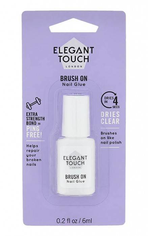 Product image: Elegant touch brush on nail glue 6ml-null
