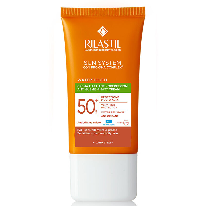 Product image: Rilastil sun system water touch a-blemish matt cream SPF50+ 50ml, , medium-null