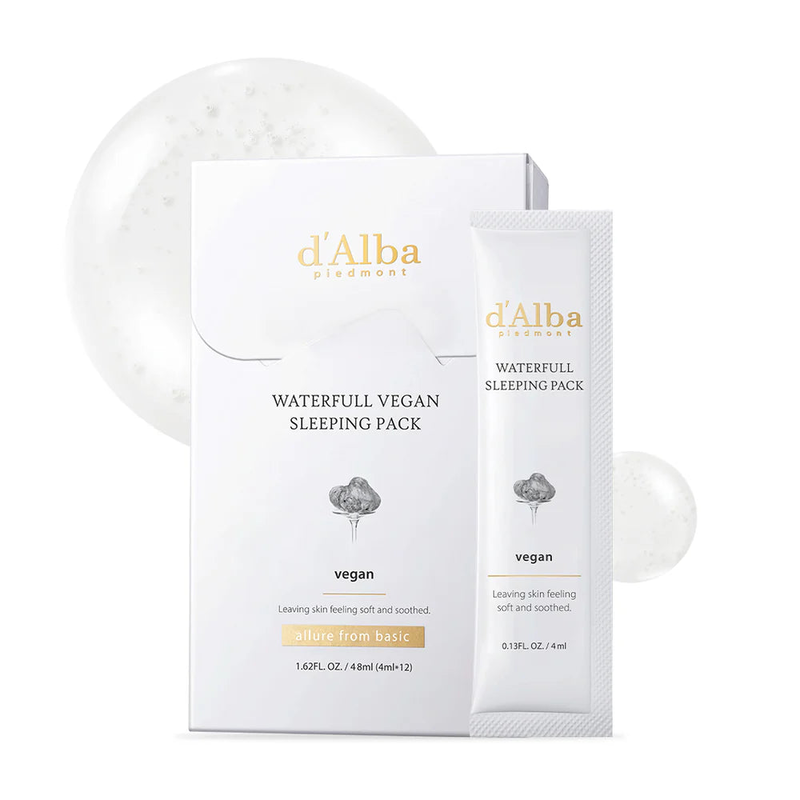 Product image: D'alba waterfull vegan sleeping pack 4ml-null