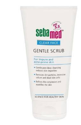 Sebamed clear face oily skin, scrub, 150ml