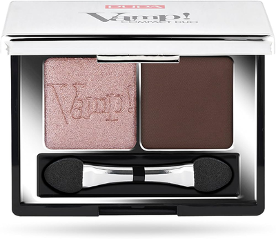 Pupa compact eye shadow duo - 002 pink earth, , medium
