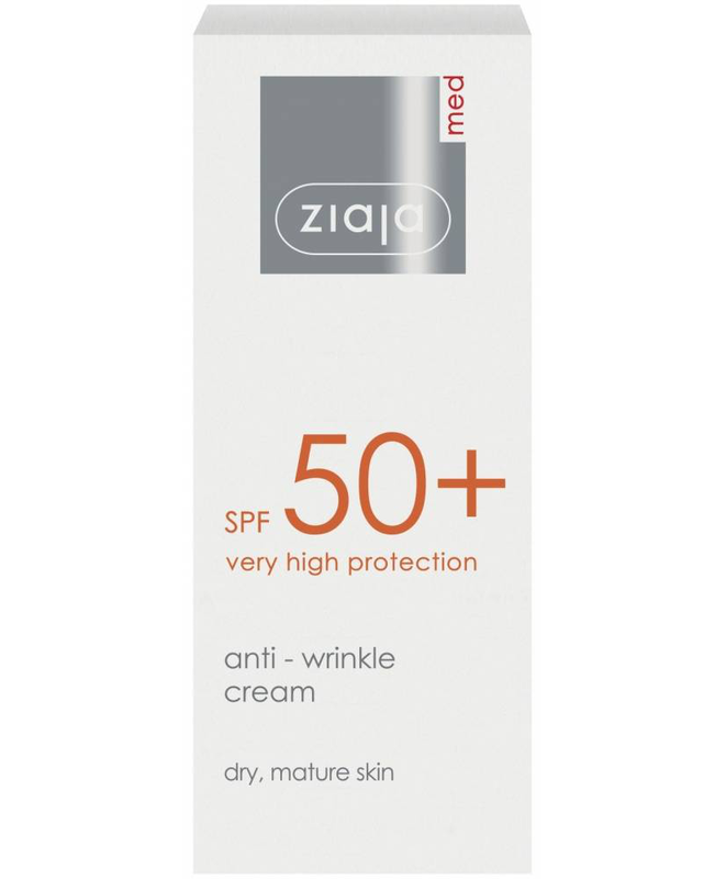 Ziaja SPF50+ anti wrinkle cream 50ml, , medium image number null