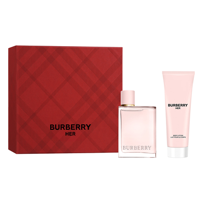 Burberry her set edp 50ml & body lotion 75ml xmas24, , medium