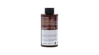 Korres mens shampoo magnesium and wheat protins toning & hair strengthening shampoo for men