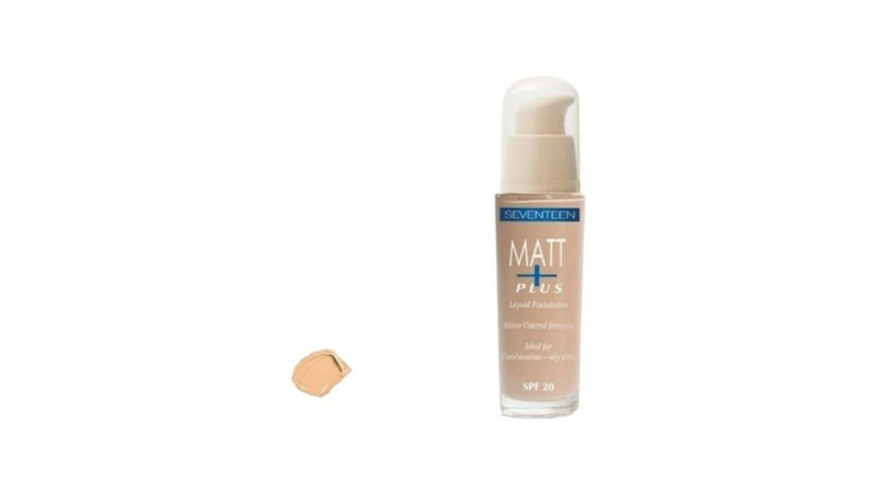 Seventeen matt plus liquid foundation no5 - dark beige, , medium-null