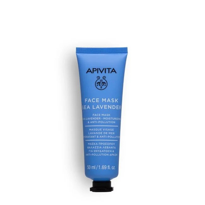 Apivita face mask with sea lavender for moisturizing x 50ml image number null