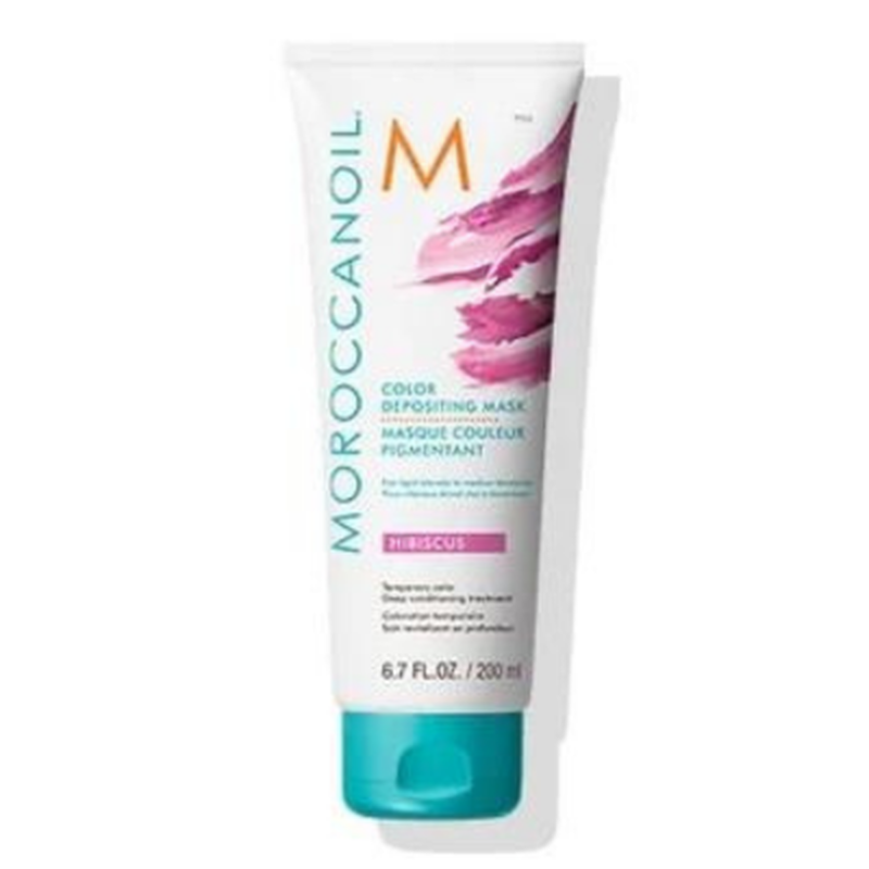 Moroccanoil color depositing mask hibiscus 200ml, , medium-null