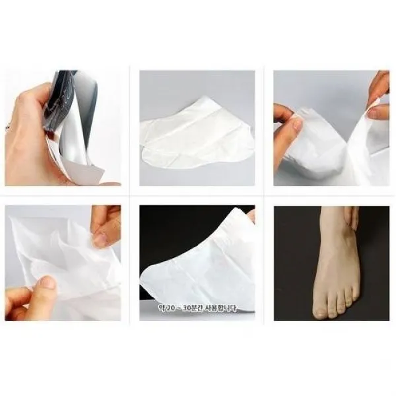 Foot treatment mask pure natural, , medium image number null