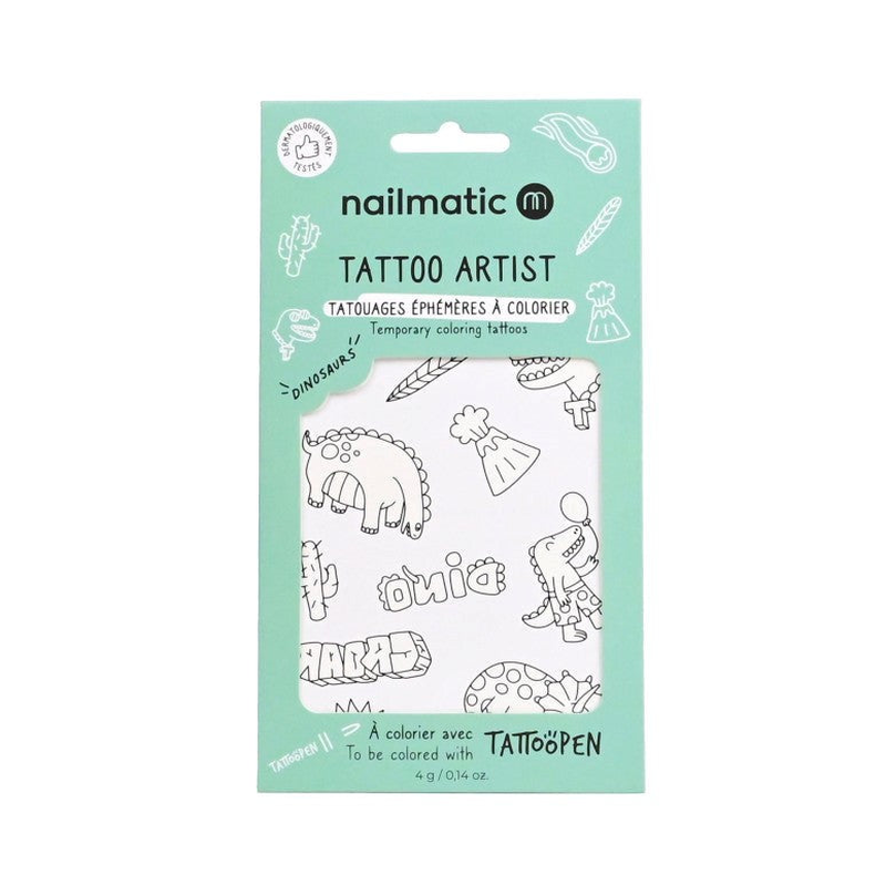 Nailmatic temporary coloring tattoos (available in 5 styles)-null
