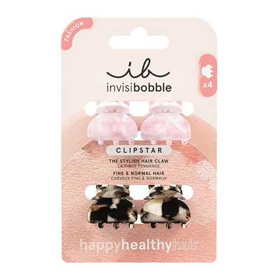 Invisibobble clipstar petit four hair claws 4pcs, , medium