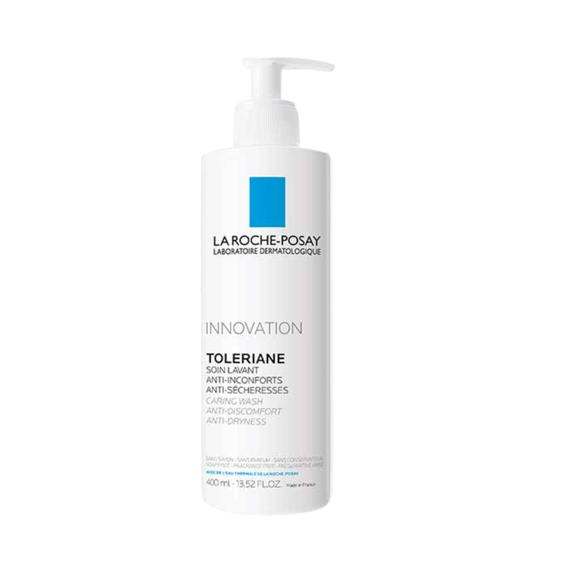 La roche-posay toleriane anti-discomfort anti-dryness caring wash 400 ml, , medium-null