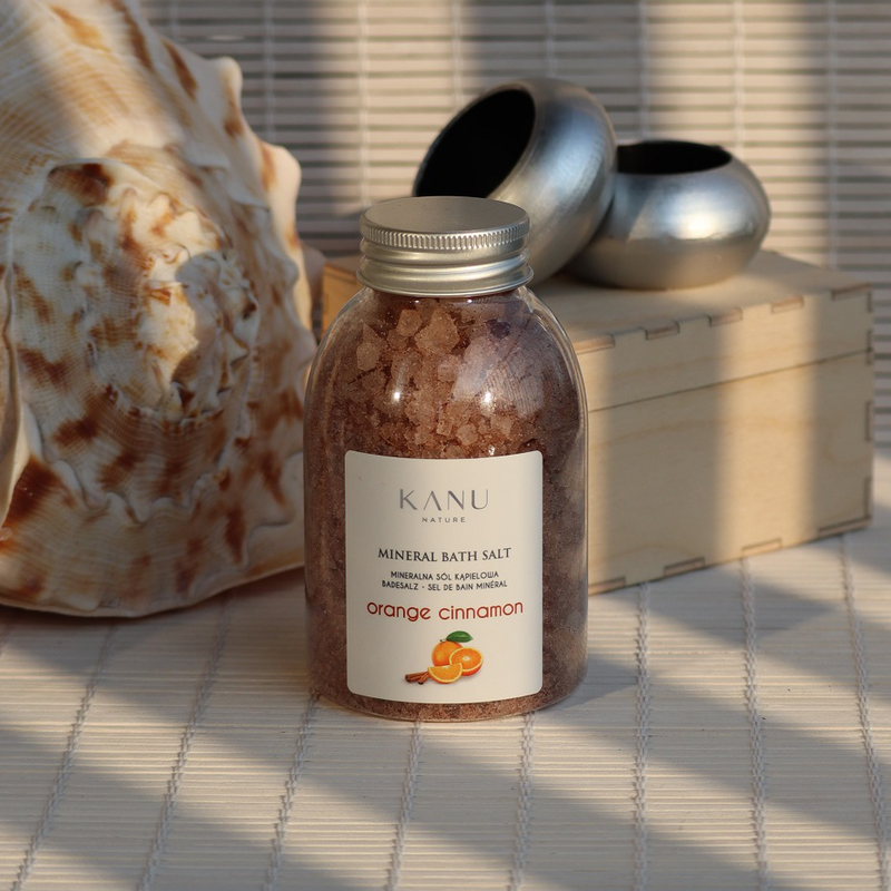 Kanu mineral bath salt orange cinn 350gr-null