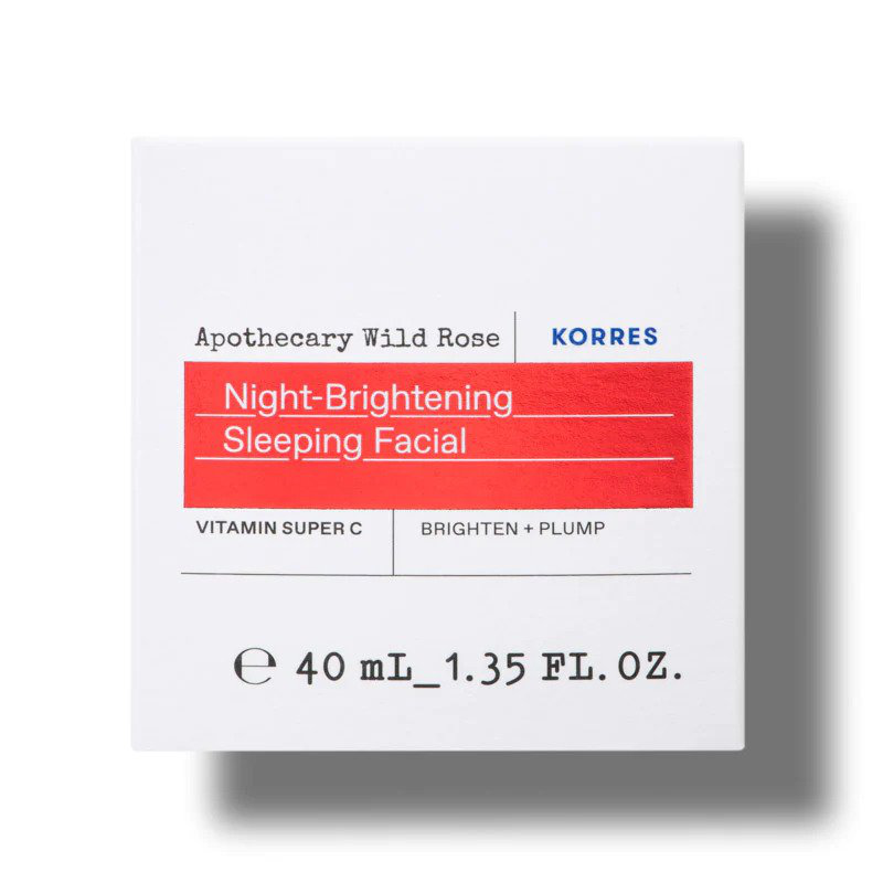 Korres apothecary wild rose night brightening sleeping facial 40ml-null