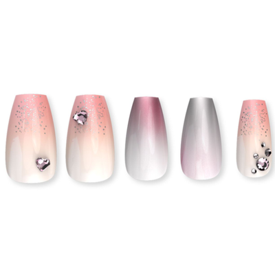 Vavav cherry blossom coffin nail tips