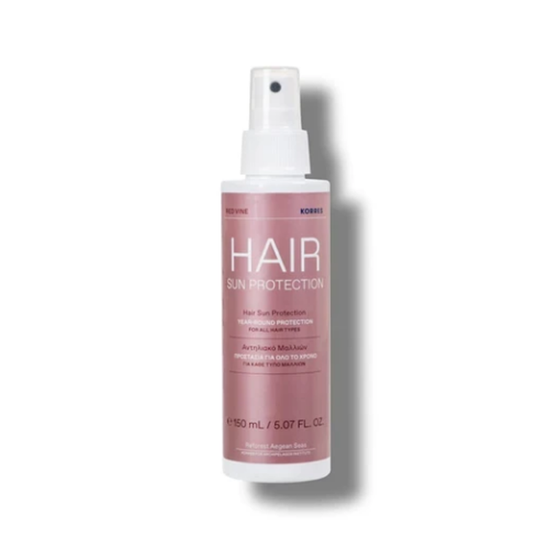 Korres red vine hair sun protection 150ml, , medium-null