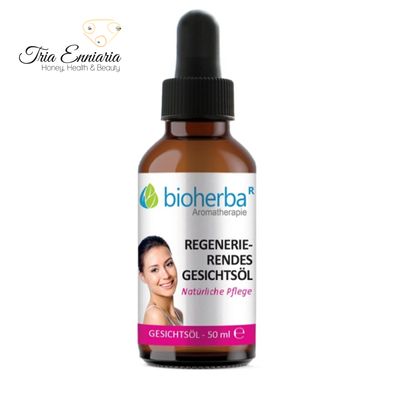 Regenerating face oil, 50 ml, bioherba
