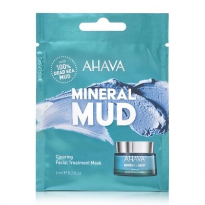 Ahava clearing mineral mud mask sachet, 8ml