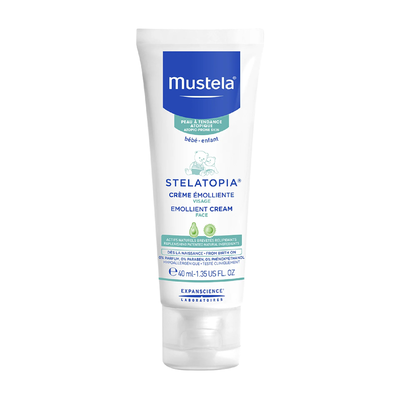 Mustela stelatopia emollient face cream - 40ml