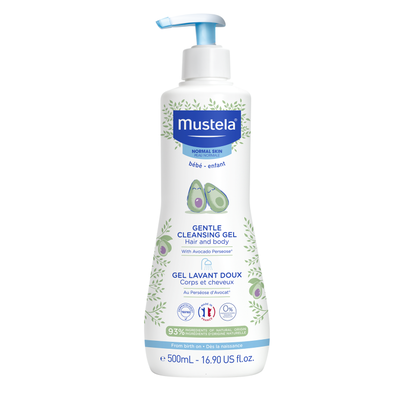 Mustela απαλό αφροντούς για σώμα & μαλλιά 500ml, , medium