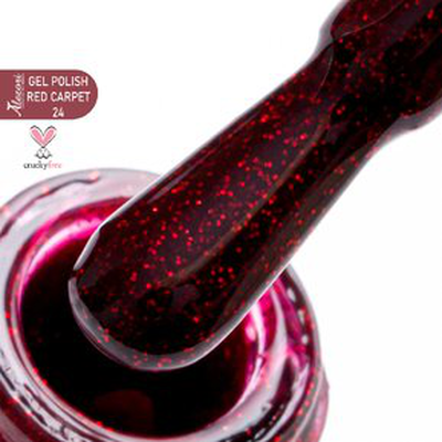 Gel polish red carpet 24 (№4000 glitter) 15ml., , medium