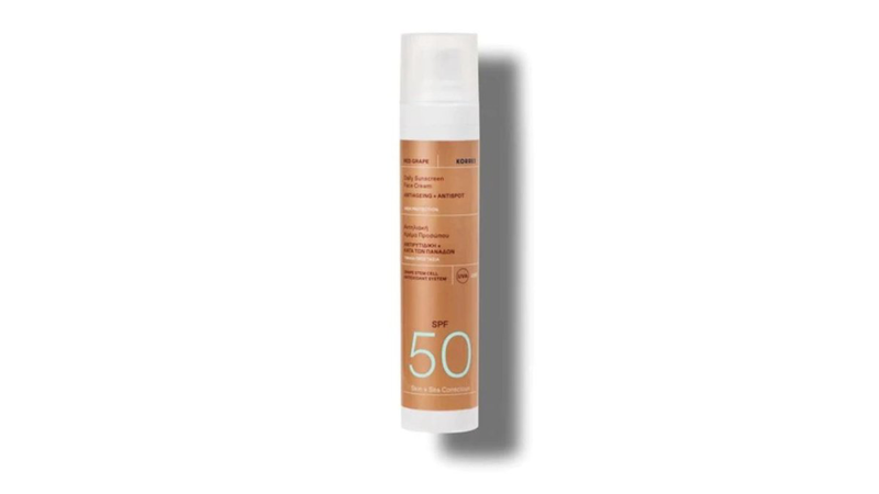 Product image: Korres red grape daily sunscreen face cream 50SPF-null