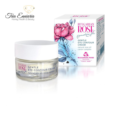 Delicate cream for around the eyes signature spa, 15 ml, bulgarian rose, , medium
