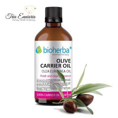 Olive oil, base oil, 100 ml, bioherba