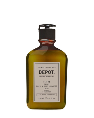 Depot 606 sport hair & body shampoo 250ml, , medium