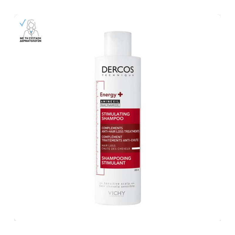 Vichy dercos energising shampoo for thinning hair 200ml-null