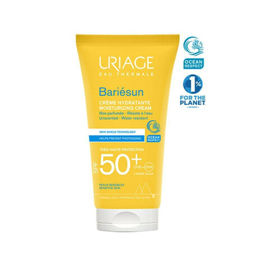 Uriage bariesun moisturizing cream SPF50+ unscented 50ml, , medium