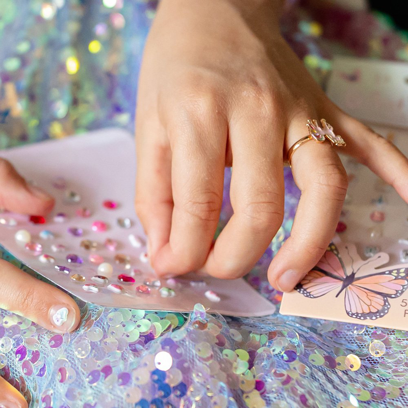 Butterfly nails stickers, , medium image number null