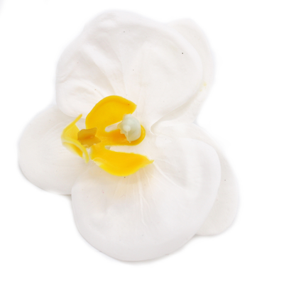 Soap flower orchid white, , medium