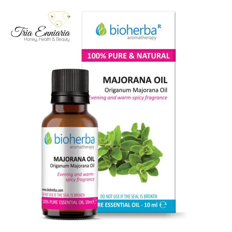 Marjoram, pure essential oil, 10 ml, bioherba, , medium-null