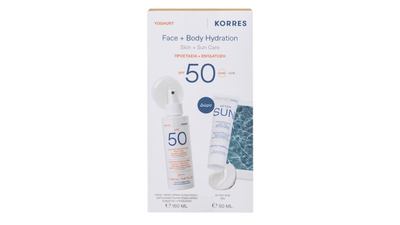 Korres yogh body spray & yogh after sun