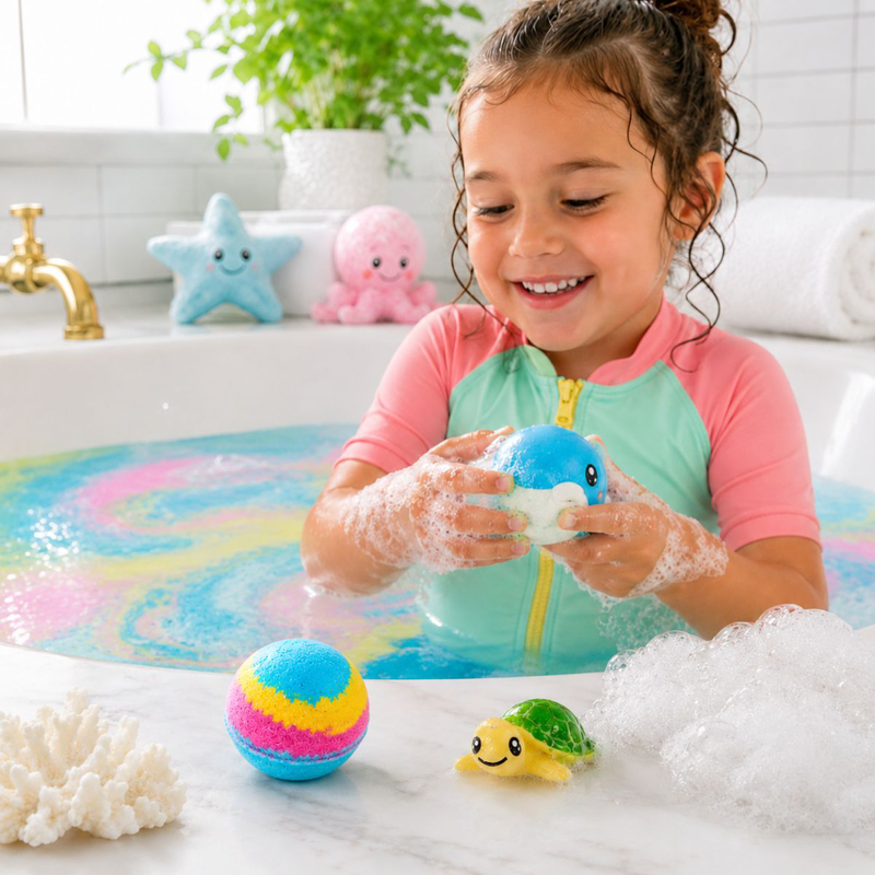 Bath bomb &pi;&alpha;&iota;&delta;&iota;&kappa;ή &mu;&pi;ά&lambda;&alpha; &mu;&pi;ά&nu;&iota;&omicron;&upsilon; &mu;&epsilon; έ&kappa;&pi;&lambda;&eta;&xi;&eta; &zeta;&omega;ά&kappa;&iota; 50gr 1 &tau;&epsilon;&mu;ά&chi;&iota;&omicron; 3+ &epsilon;&tau;ώ&nu;, , medium-null