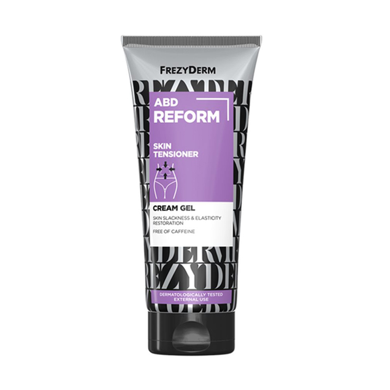 Frezyderm abd reform skin tensioner cream-gel &gamma;&iota;&alpha; &alpha;&pi;&omicron;&kappa;&alpha;&tau;ά&sigma;&tau;&alpha;&sigma;&eta; &chi;&alpha;&lambda;ά&rho;&omega;&sigma;&eta;&sigmaf; &kappa;&alpha;&iota; &epsilon;&lambda;&alpha;&sigma;&tau;&iota;&kappa;ό&tau;&eta;&tau;&alpha;&sigmaf; &delta;έ&rho;&mu;&alpha;&tau;&omicron;&sigmaf; 200 ml-null