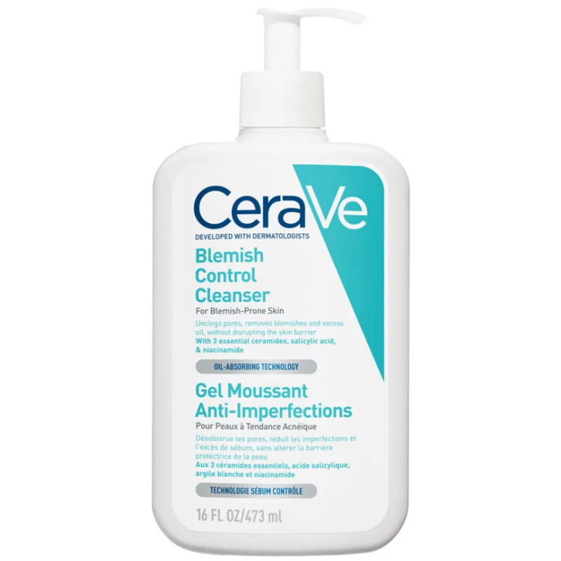 Product image: Cerave blemish control cleanser 473ml-null