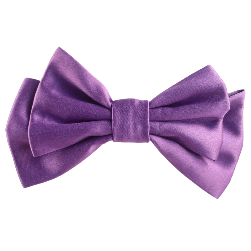 Serenza medium hair bow clip, , medium-null