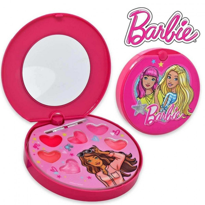 Lorenay barbie lipgloss case with mirror&brush, , medium