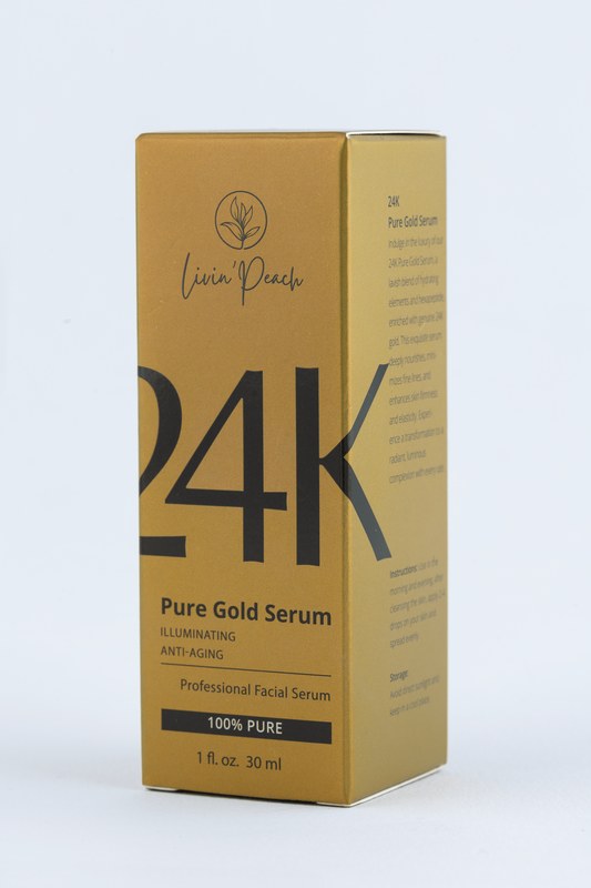 24k pure gold serum 30ml - Radiance &amp; Anti-Inflammation Treatment-null