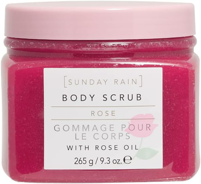 Sunday rain body scrub rose x 265g, , medium