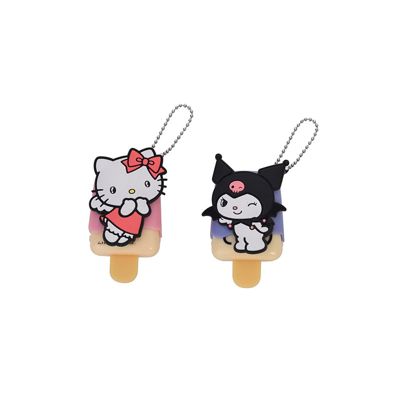 Hello kitty lip balm x2 kuromi, , medium-null