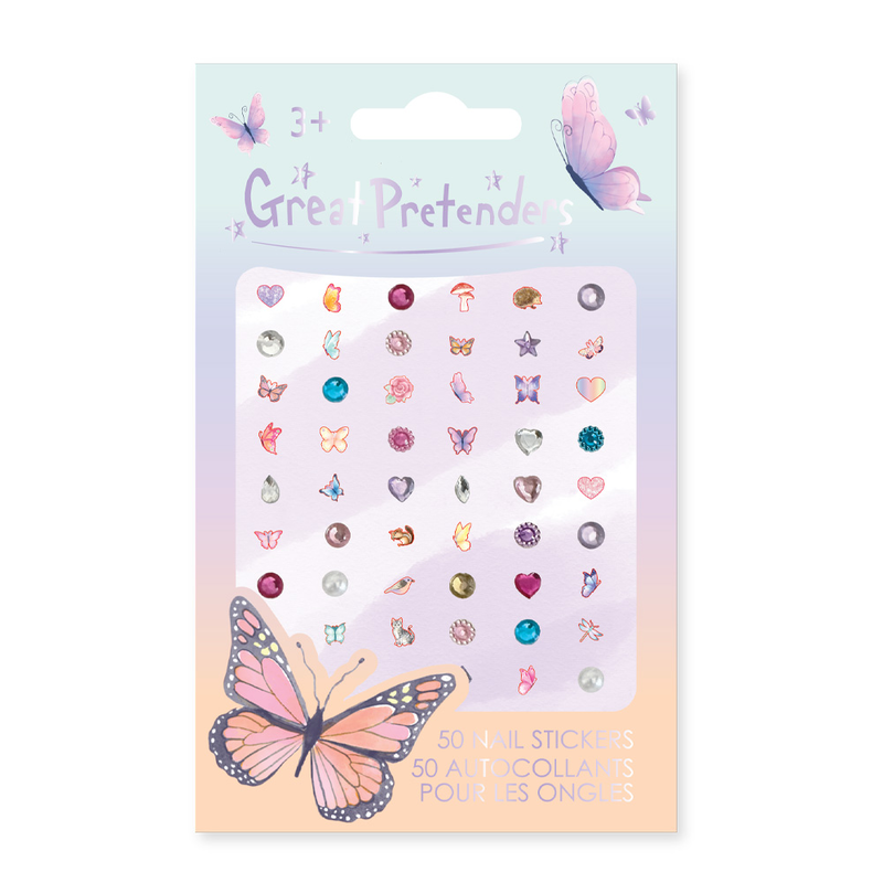 Butterfly nails stickers, , medium image number null